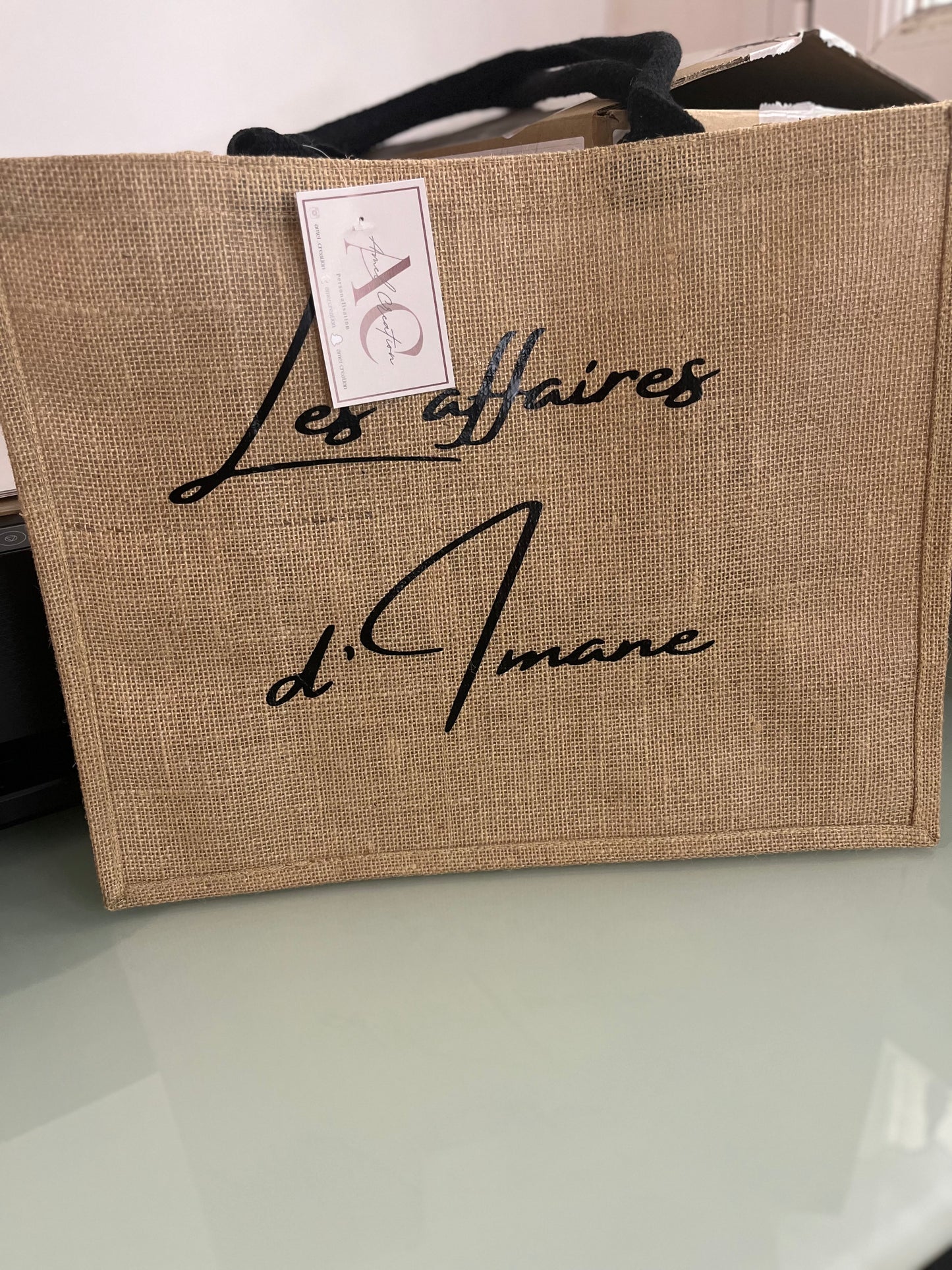 Sac en jute « taille L »