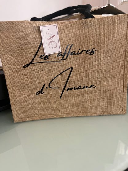 Sac en jute « taille L »