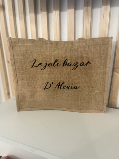 Sac en jute « taille L »